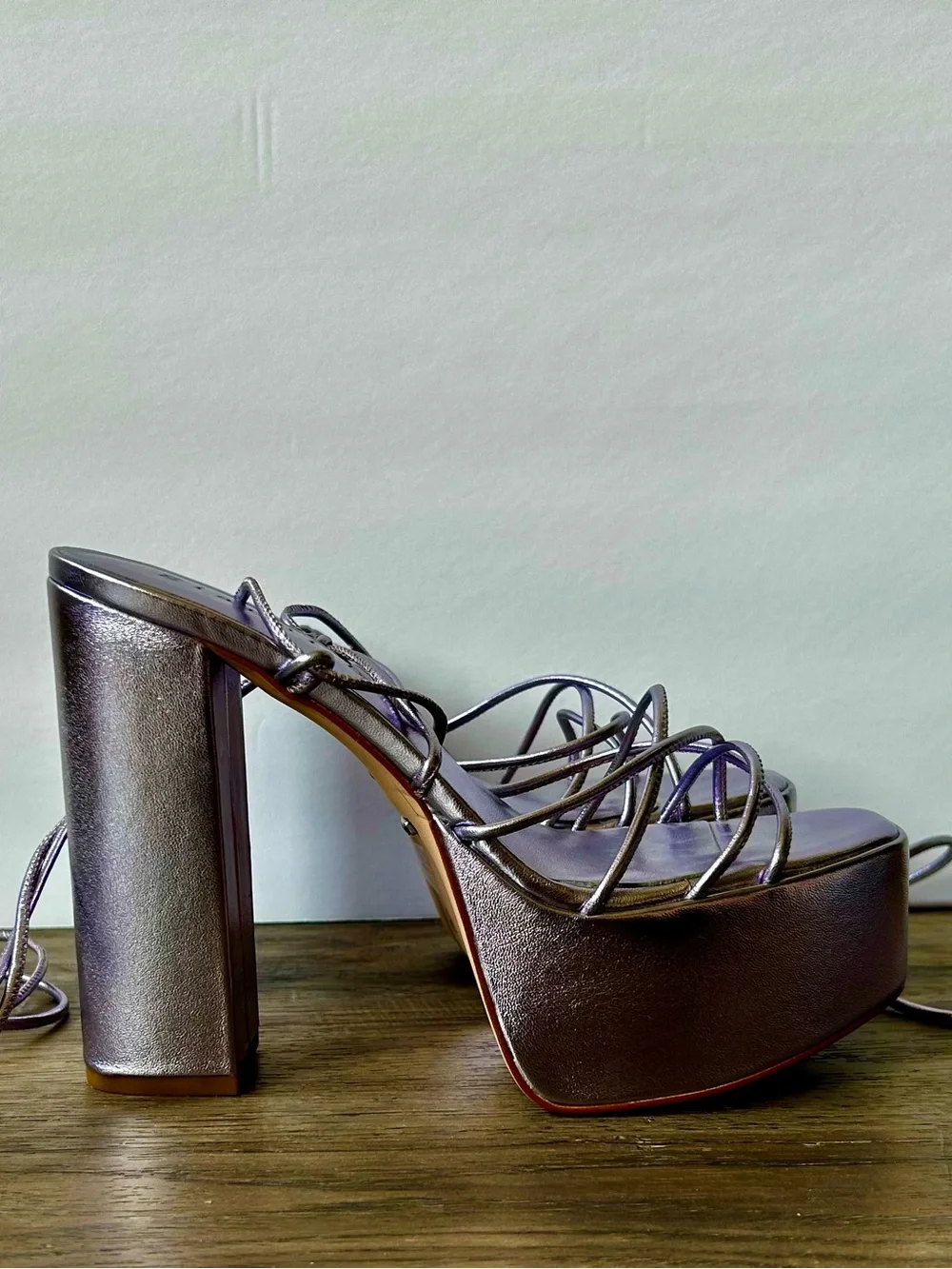 Gianni Bini Lavender Platform Heels